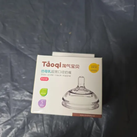 PALLET OF APPROXIMATELY 30 BOXES OF TAOQI MAX WIDE BABY BOTTLE TEATS 
