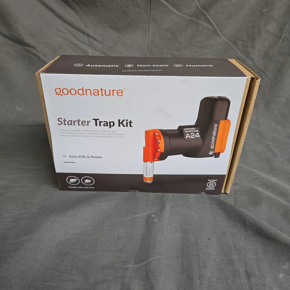 BOXED GOODNATURE RAT & MOUSE TRAP STARTER KIT