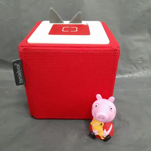 TONIES STARTER SET - RED FEATURING PEPPA PIG