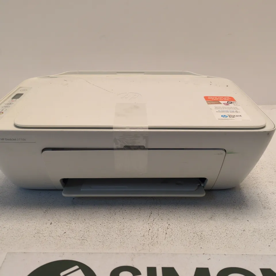 HP DESKJET ALL-IN-ONE PRINTER – WHITE