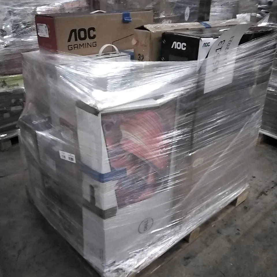 PALLET OF APPROXIMATELY 19 ASSORTED MONITORS INCLUDING