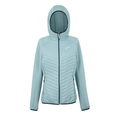 BRAND NEW REGATTA ANDRESON WOMEN'S HYBRID JACKET IN GREEN HAZE - 20