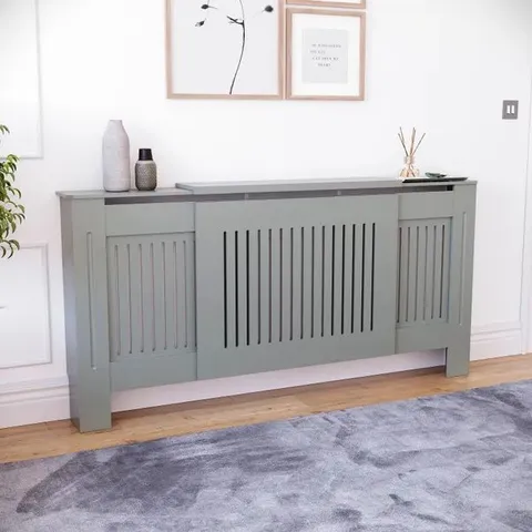 BOXED VIDA DESIGNS CHELSEA ADJUSTABLE RADIATOR COVER