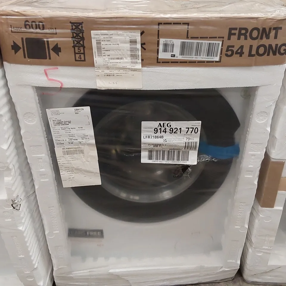 AEG 7000 SERIES PRO STEAM 8Kg WASHING MACHINE WHITE Model LFR71864B RRP £709