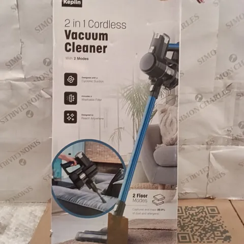 BOXED KEPLIN CORDLESS VACUUM CLEANER 