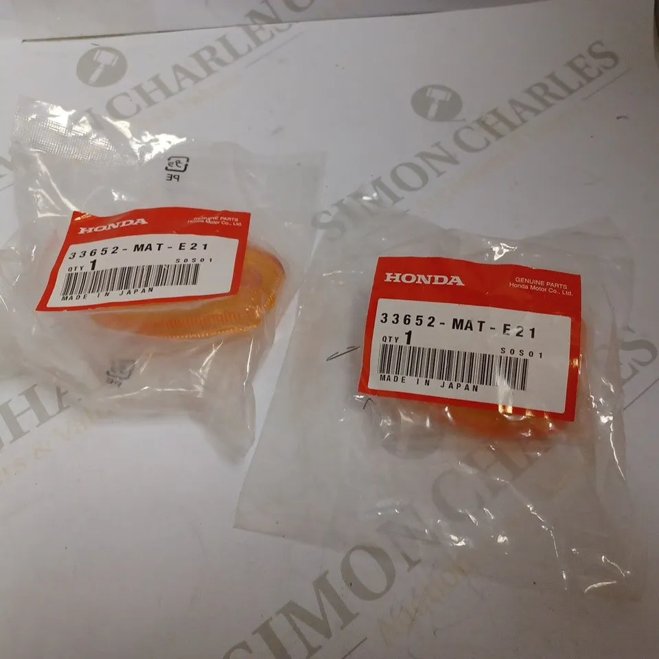 HONDA GENUINE PARTS 33652-MAT-E21 INDICATOR LENS PAIR