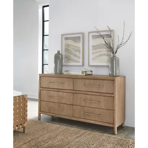 BOXED DORSEY CHEST OF DRAWERS - GRANOLA (1 BOX)