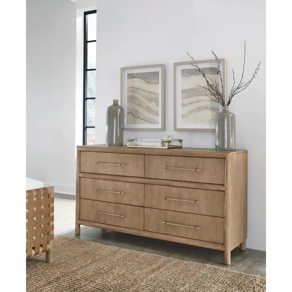 BOXED DORSEY CHEST OF DRAWERS - GRANOLA (1 BOX)