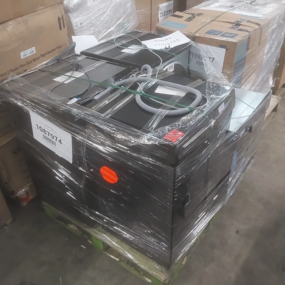 PALLET OF APPROXIMATELY 4 UNPROCESSED RAW RETURN WHITE GOODS TO INCLUDE;