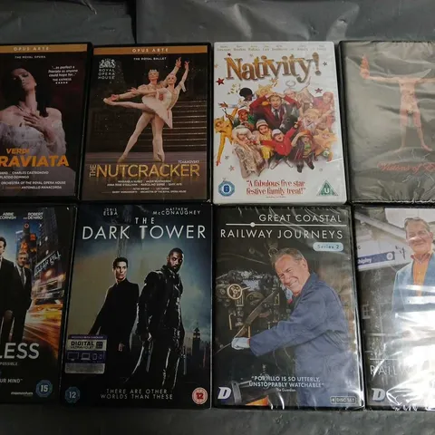 LOT OF 18 ASSORTED DVDS TO INCLUDE COP SHOP, RED SPARROW AND BONES