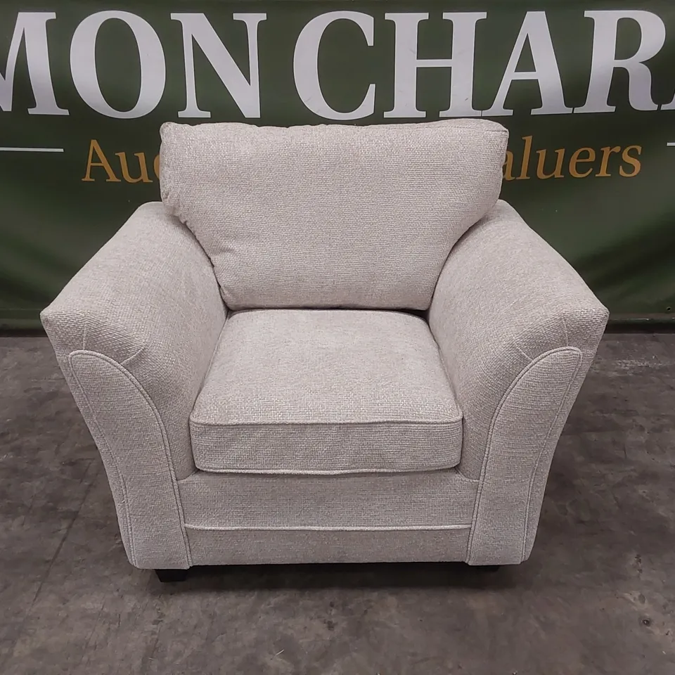 DURY CHUNKY WEAVE ARMCHAIR - NATURAL RRP £449
