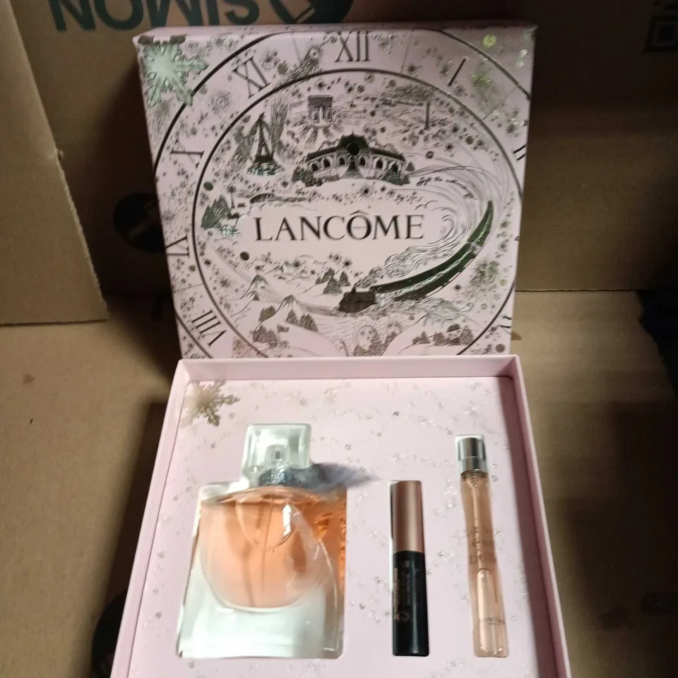 LANCÔME GIFT SET – 3-PIECE FRAGRANCE & IDOLE MASCARA
