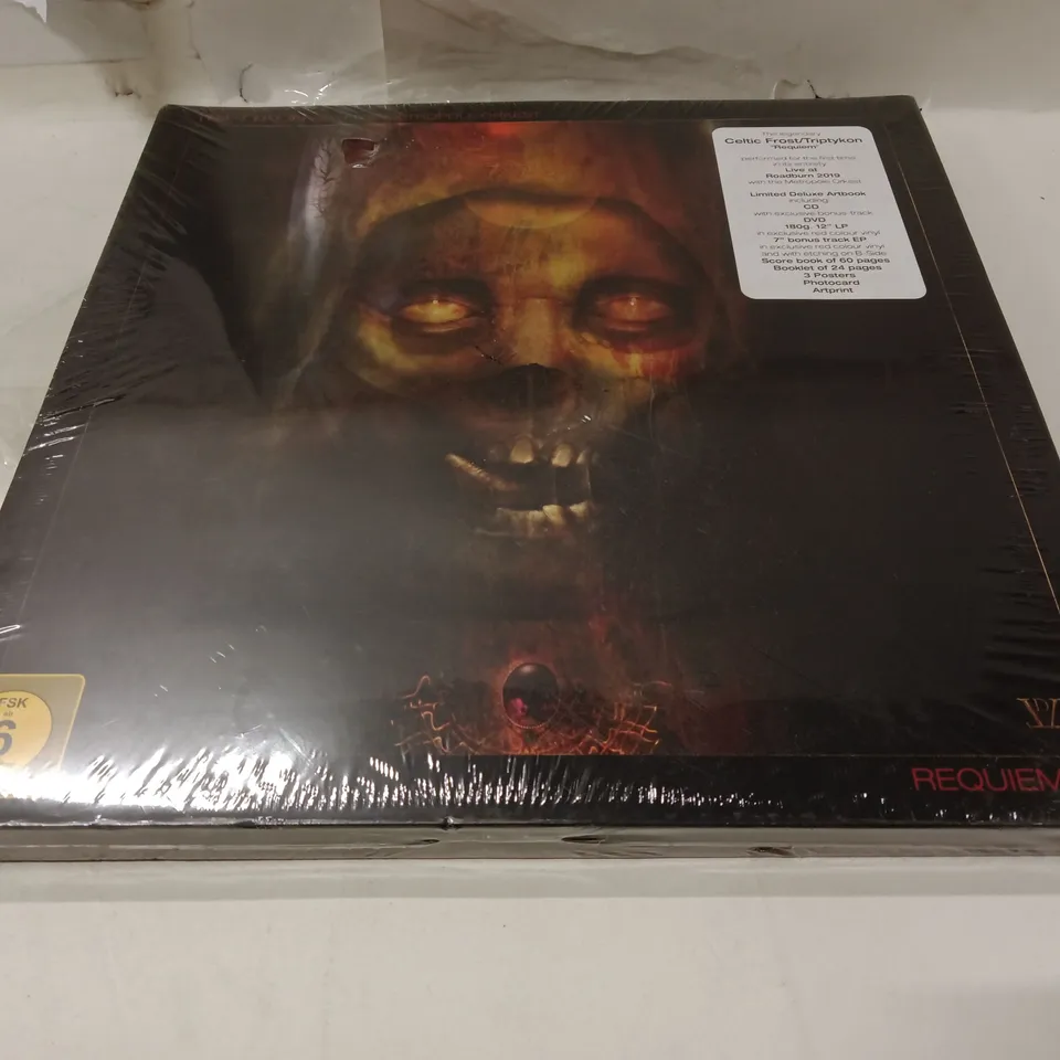 CELTIC FROST/TRIPTYKON – REQUIEM: LIMITED DELUXE ARTBOOK (CD, DVD, LP)