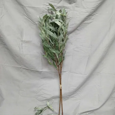 FAUX DRIED EUCALYPTUS STEMS BOUQUET – DECORATIVE GARDEN ORNAMENT