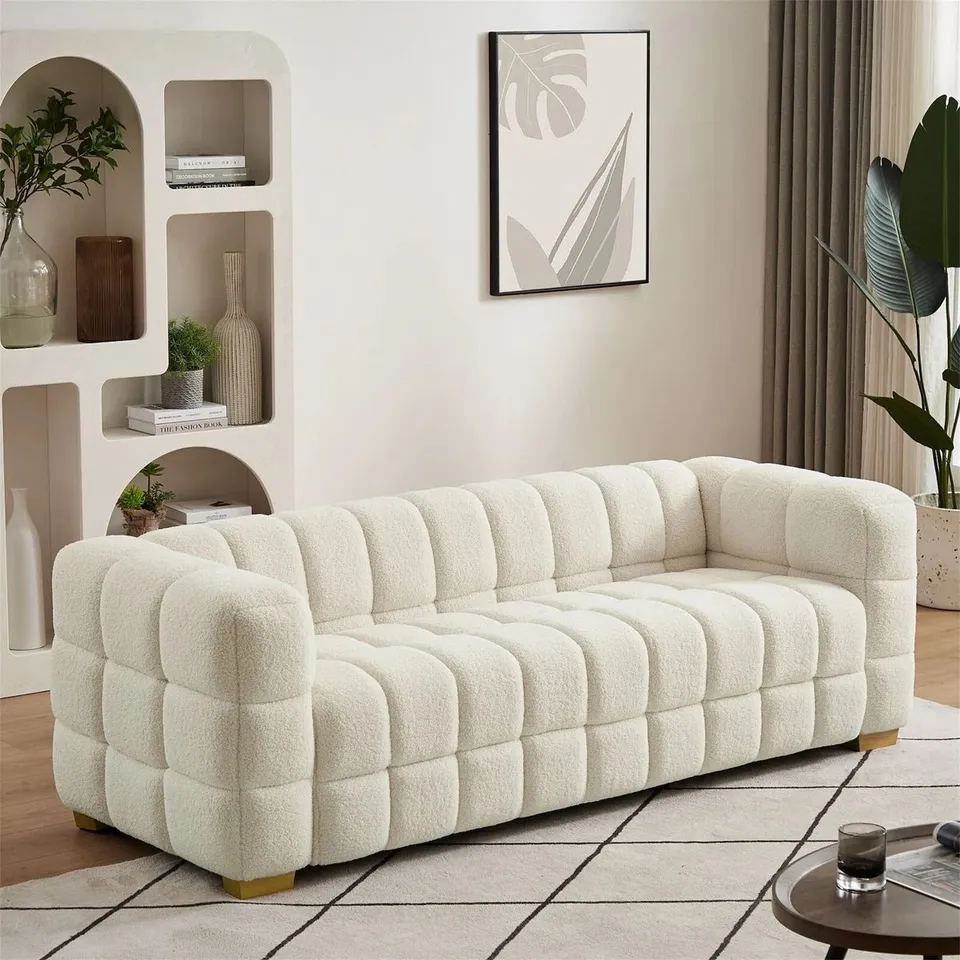 BOXED CLINTONDALE SOFA -WHITE- [2 BOXES]