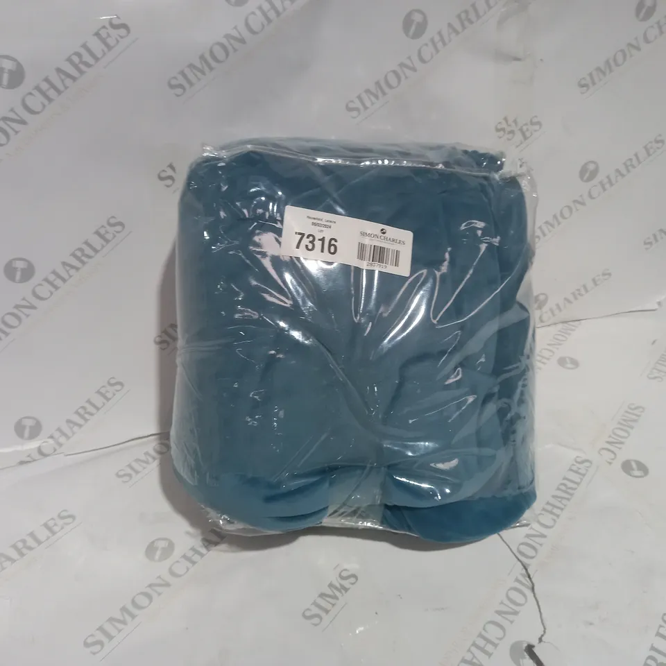 TEAL HEATED THROW