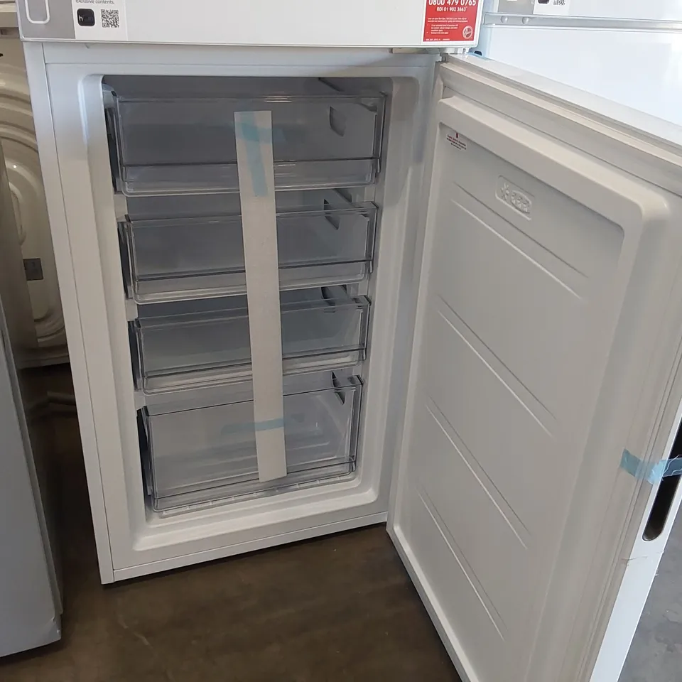 HOOVER HOCT3L517FWK LOW FROST FRIDGE FREEZER 55CM - WHITE [ENERGY CLASS F] - UNPROCESSED RAW RETURN