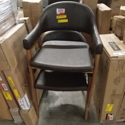 SET OF 2 ANAYALEE UPHOLSTERED DINING CHAIRS