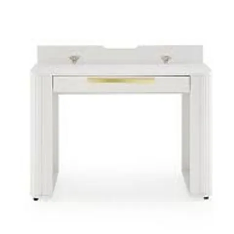 BOXED CARINA DRESSING TABLE - WHITE (1 BOX)