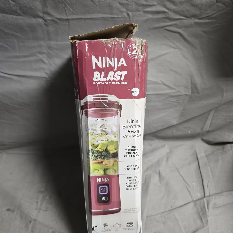 NINJA BLAST PORTABLE BLENDER – PINK 530ML