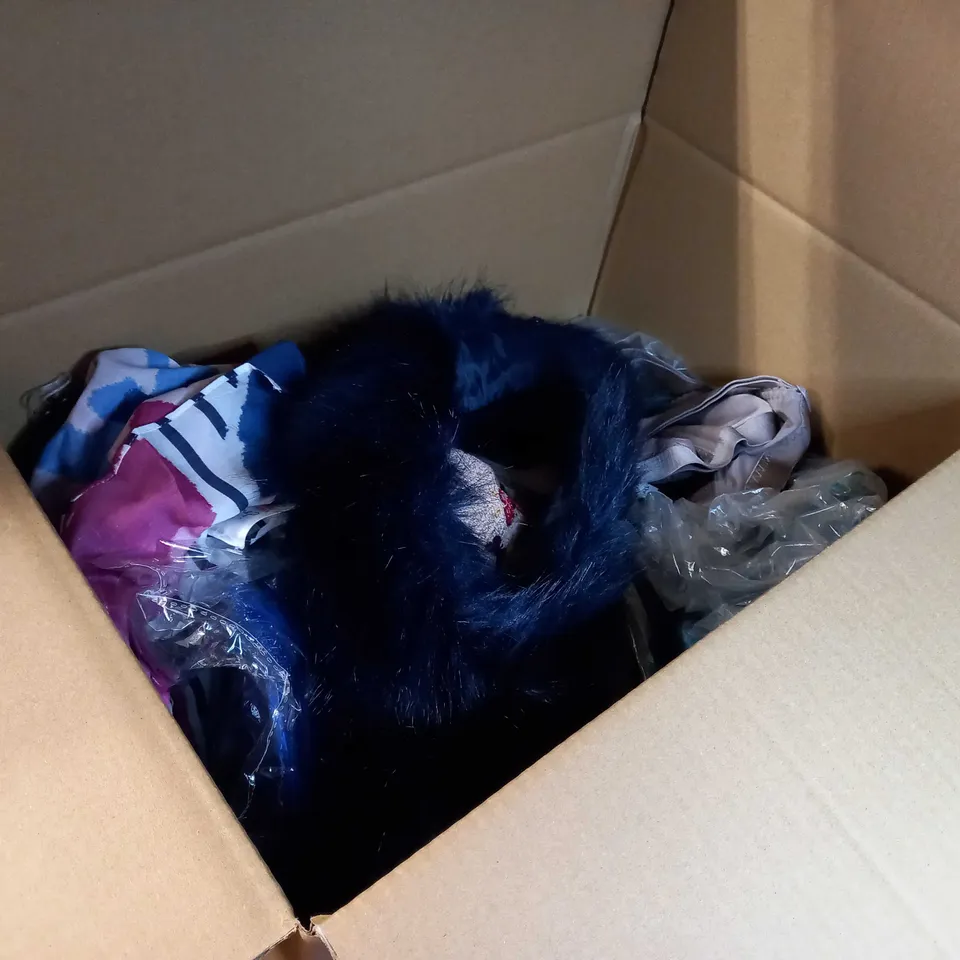 LOT OF APPROX. 15 ASSORTED CLOTHING ACCESSORIES  IN VARYING SIZES/COLOURS/STYLES TO INCLUDE: BRA'S, BOXERS, SOCKS