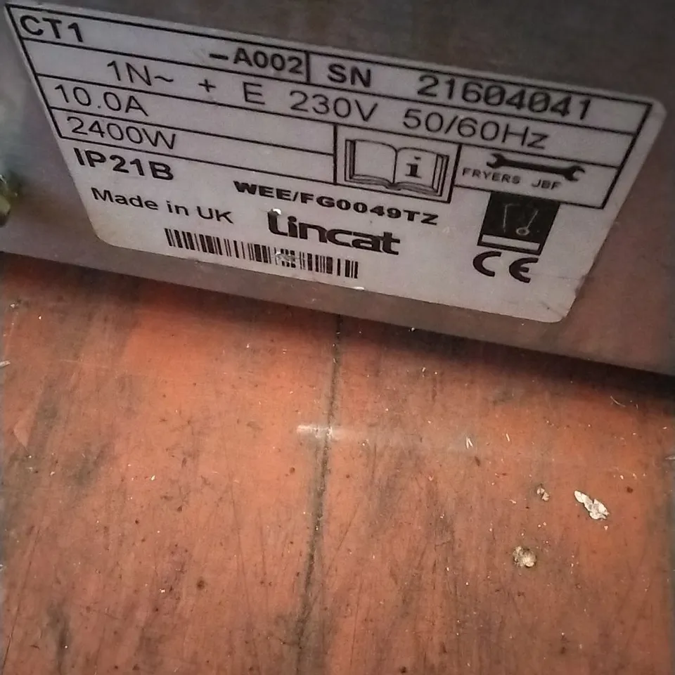 LINCAT CT1 CONVEYOR TOASTER