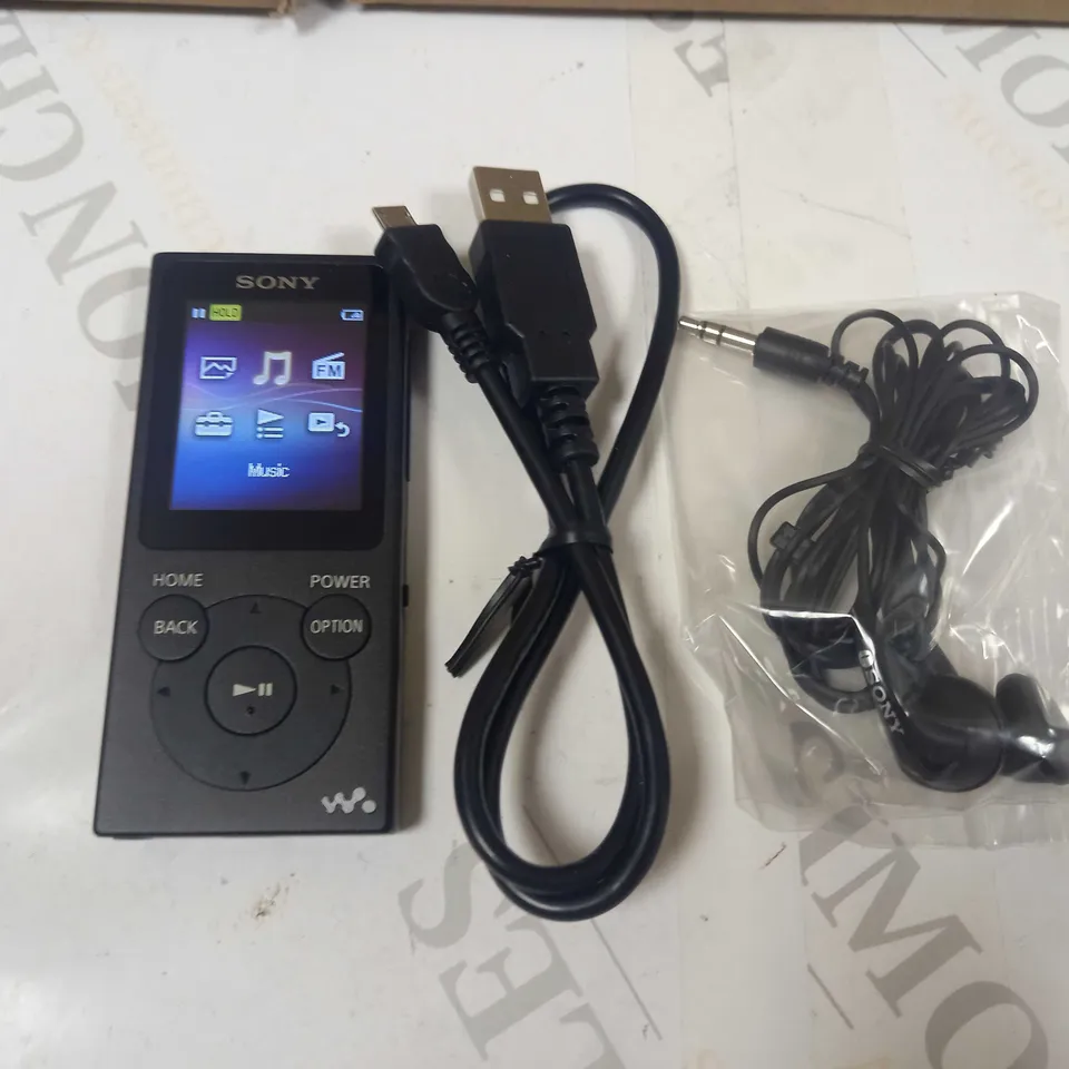 SONY NW-E394 WALKMAN MP3 PLAYER WITH FM RADIO, 8 GB - BLACK