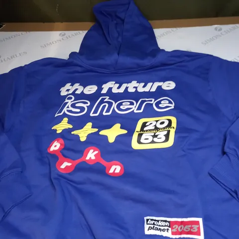 BROKEN PLANET THE FUTURE IS HERE SIZE L