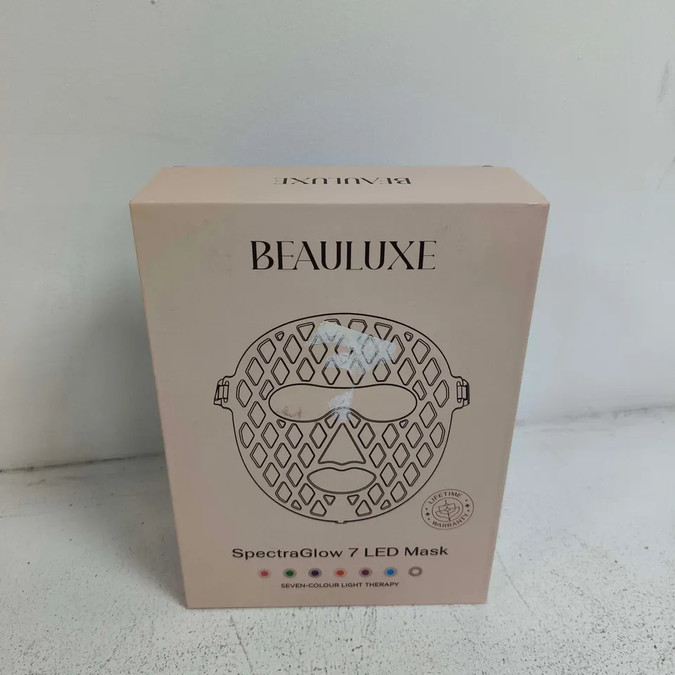 BOXED BEAULUXE SPECTRAGLOW 7 LED MASK