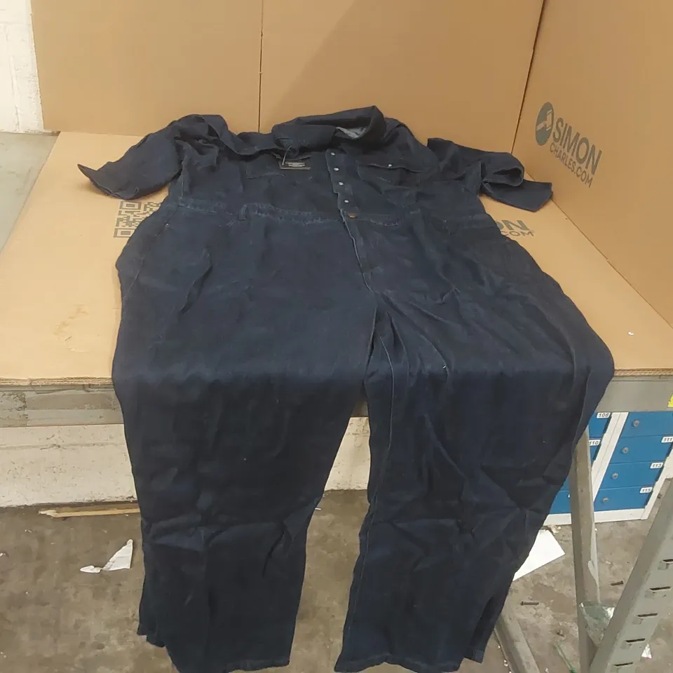 BOX CONTAINING APPROXIMATELY 2x BRAND NEW ANTHOLOGY INDIGO BOILERSUITS - SIZE 26