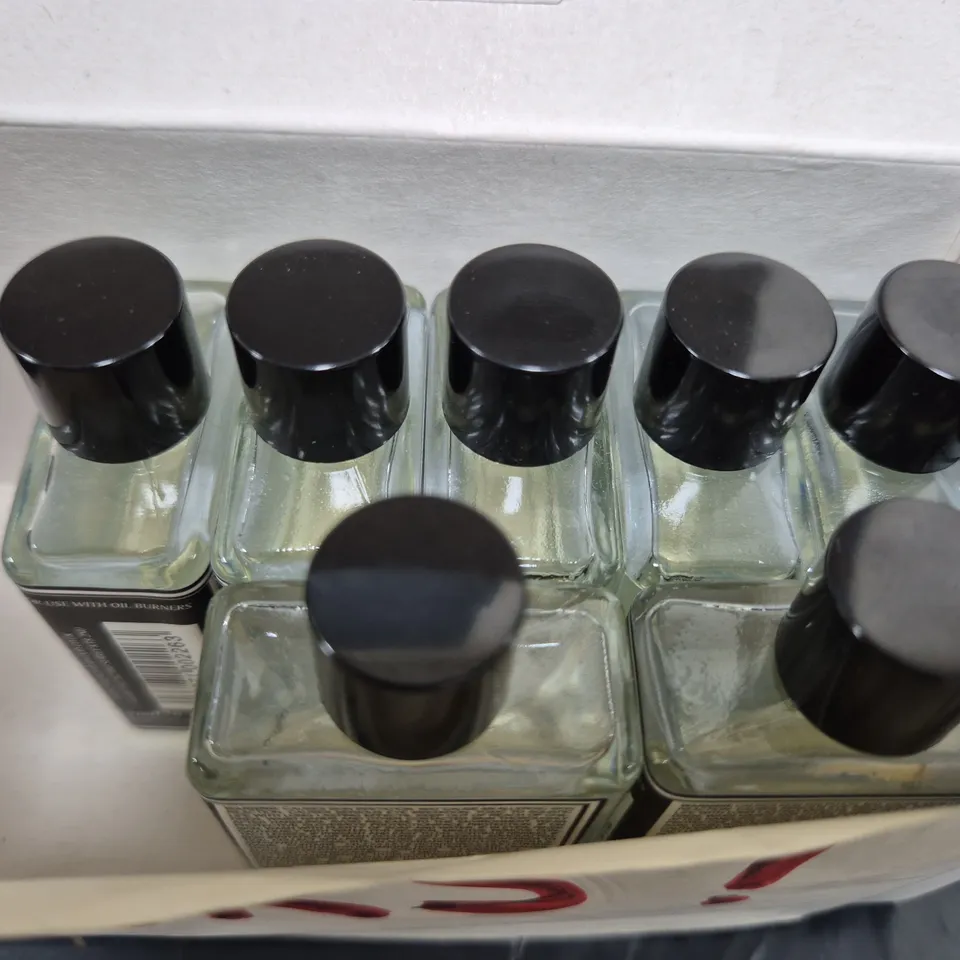 BOX OF APPROXIMATELY 10 ASHLEIGH & BURWOOD FRESH LINEN FRAGRANCE OIL