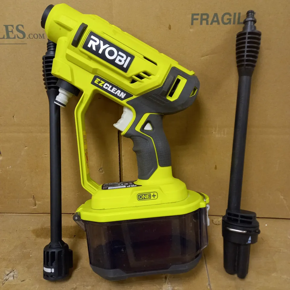 RYOBI 18V ONE+ CORDLESS 18V POWER WASHER