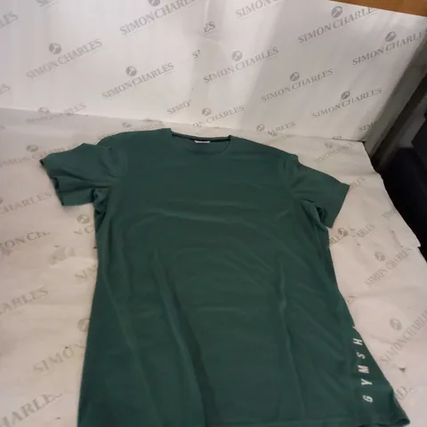 LARGE GREEN GYMSHARK TOP