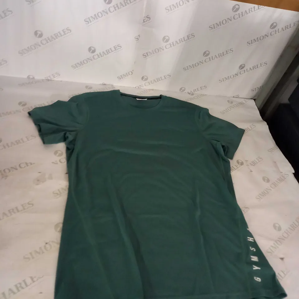 LARGE GREEN GYMSHARK TOP 