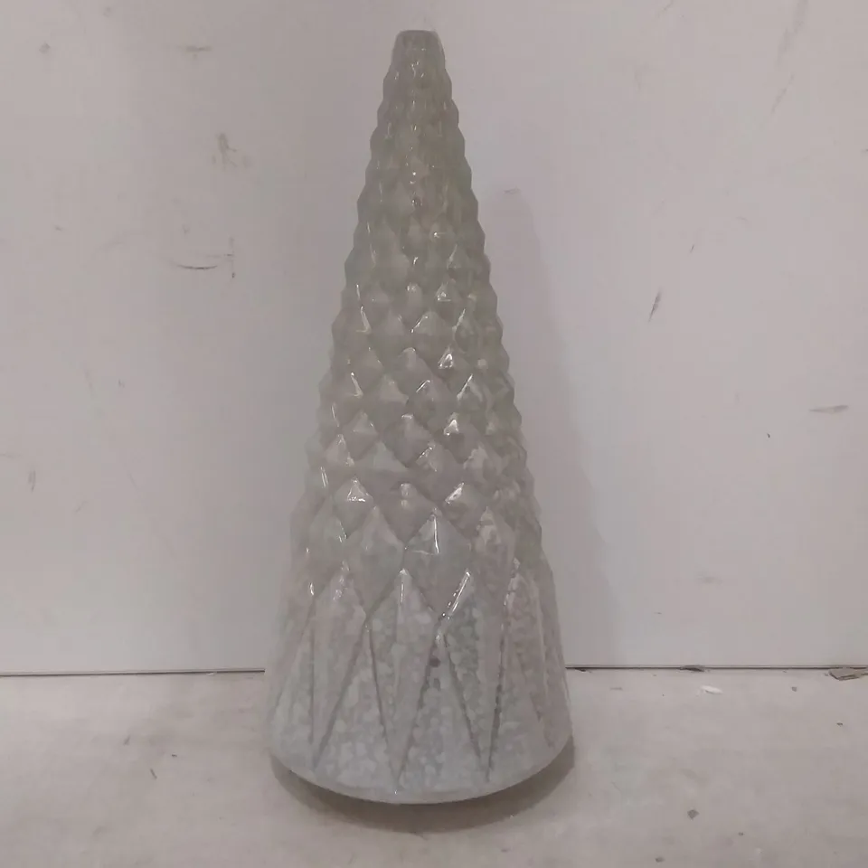 PEARLISE DECORATIVE TREE WITH CRYSTAL ANGEL