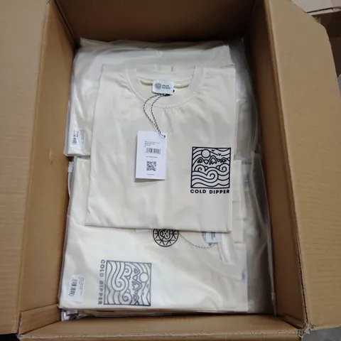 BRAND NEW BRASS MONKEY MENS T-SHIRT - APPROXIMATELY 33X -OFF WHITE - // BMAW24MTS06 // SIZE: M
