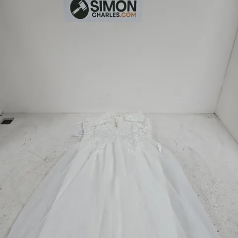 BON PRIX IVORY WEDDING DRESS UK 14