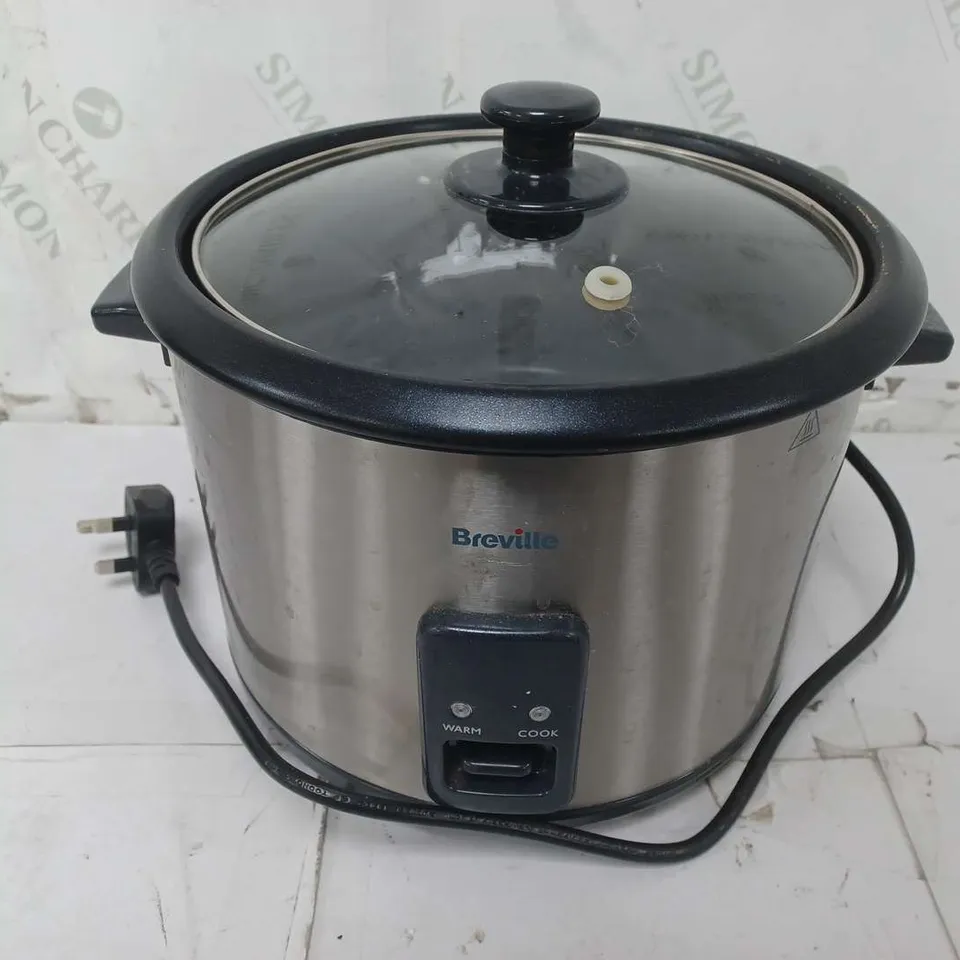 BOXED BREVILLE 1.8L RICE COOKER & STEAMER