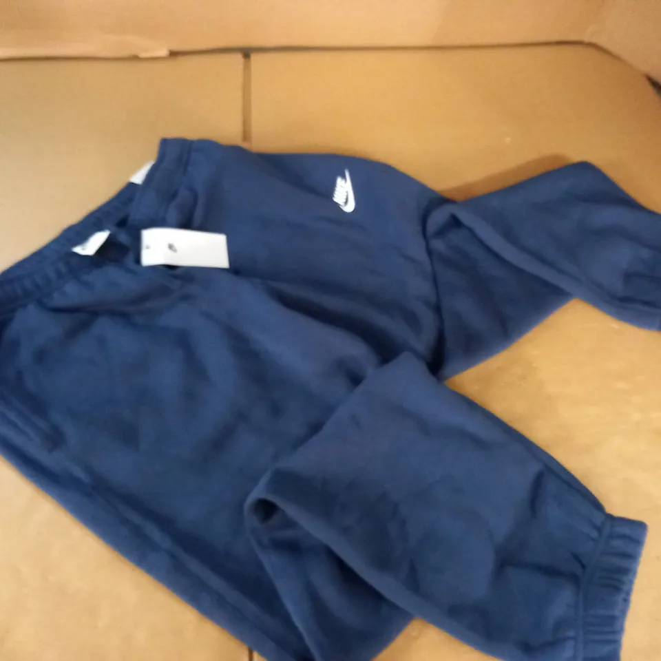 NIKE FLEECE CUFFED PANT SIN BLUE - LARGE 