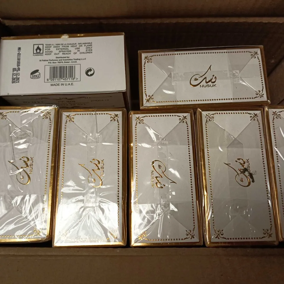 7 BOXED NUSUK KHALTAT AL DHAHABI EAU DE PARFUMS 