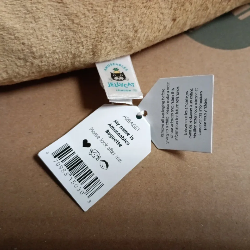 JELLYCAT AMUSEABLES BAGUETTE PLUSH TOY