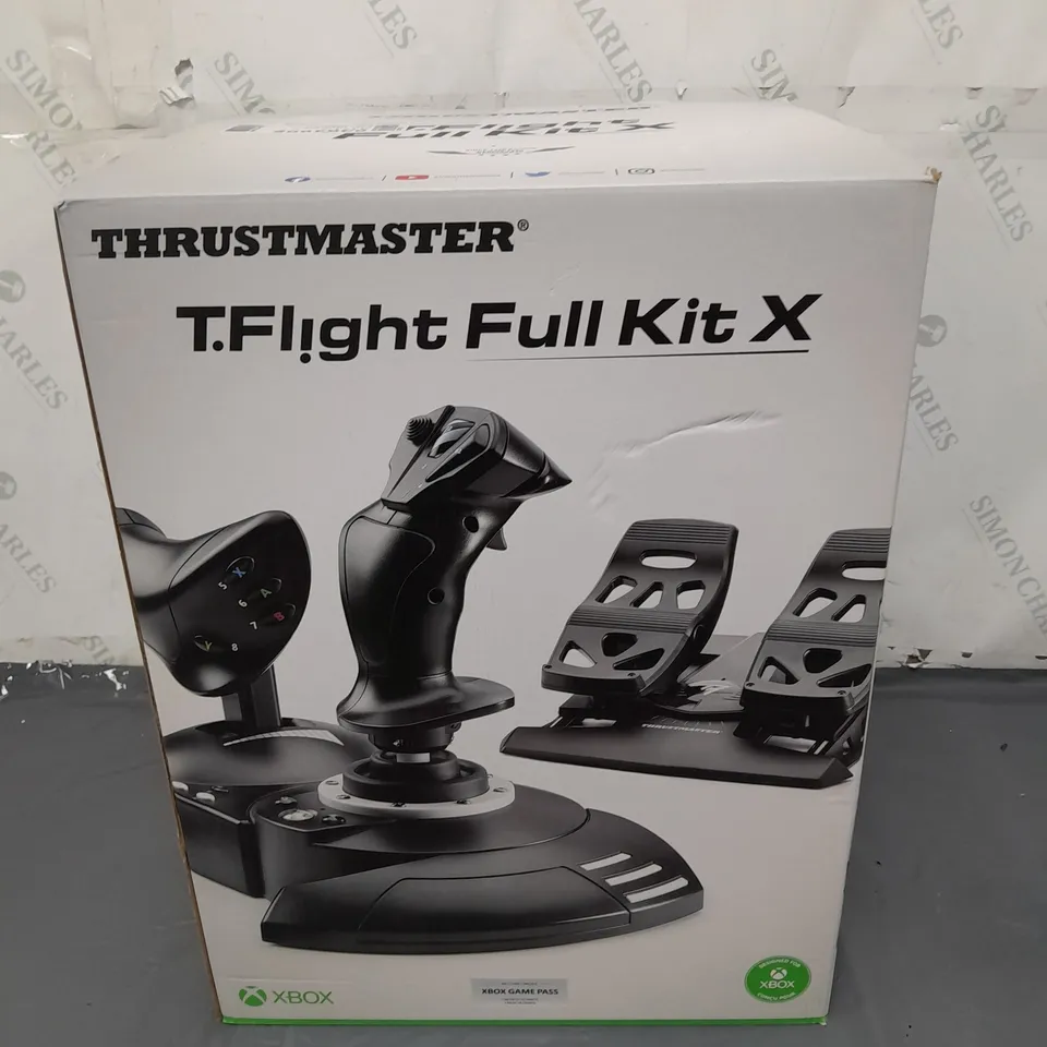 BOXED THRUSTMASTER T.FLIGHT FULL KIT X FOR XBOX 
