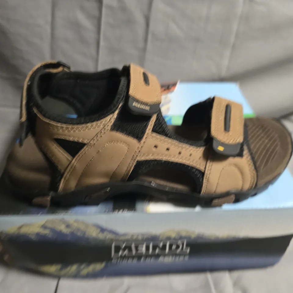 BOXED PAIR OF MEINDL CAPRI SANDALS - UK SIZE 40