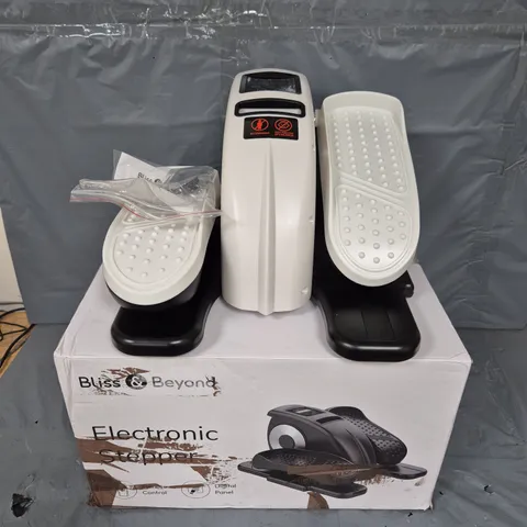 BOXED BLISS & BEYOND ELECTRIC STEPPER IN WHITE