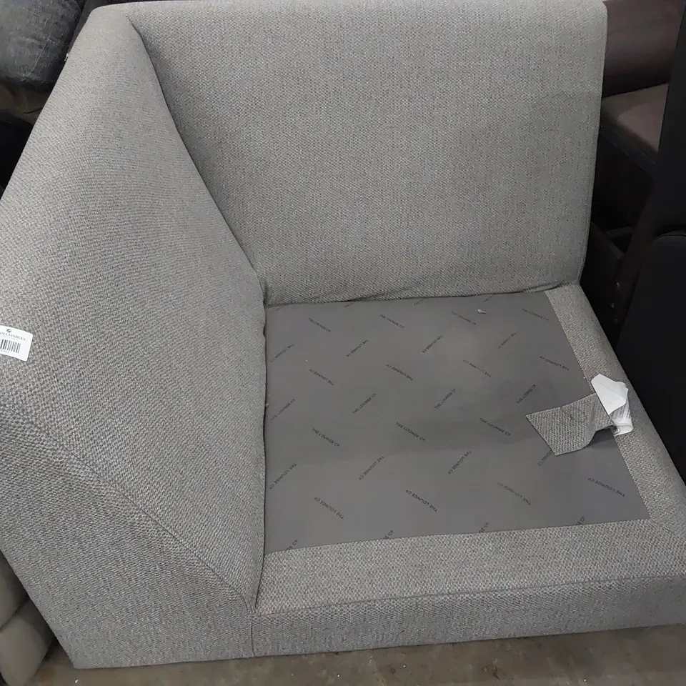 GREY FABRIC CORNER UNIT