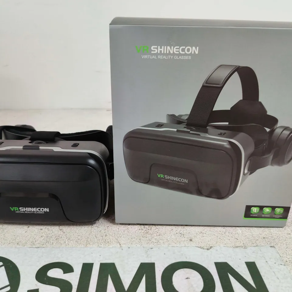 VR SHINECON VIRTUAL REALITY GLASSES HEADSET – BOXED