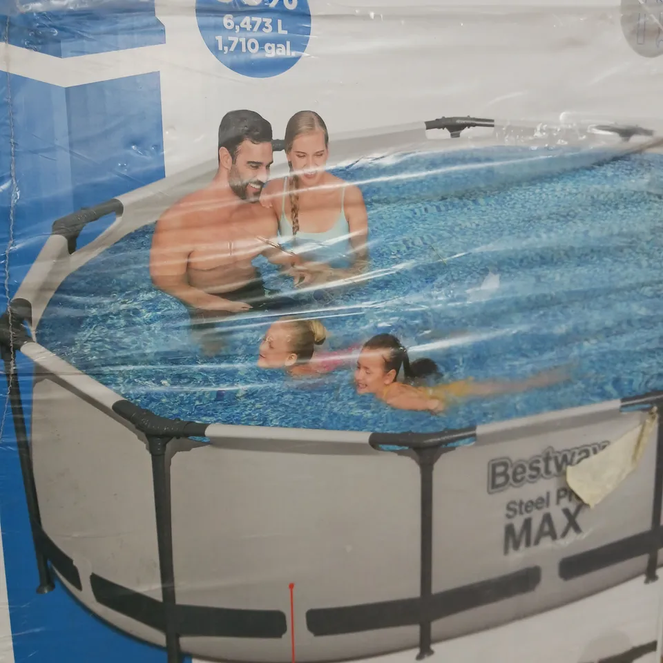 BOXED BESTWAY 12FT PRO MAX POOL WITH PUMP // COLLECTION ONLY RRP £199.99