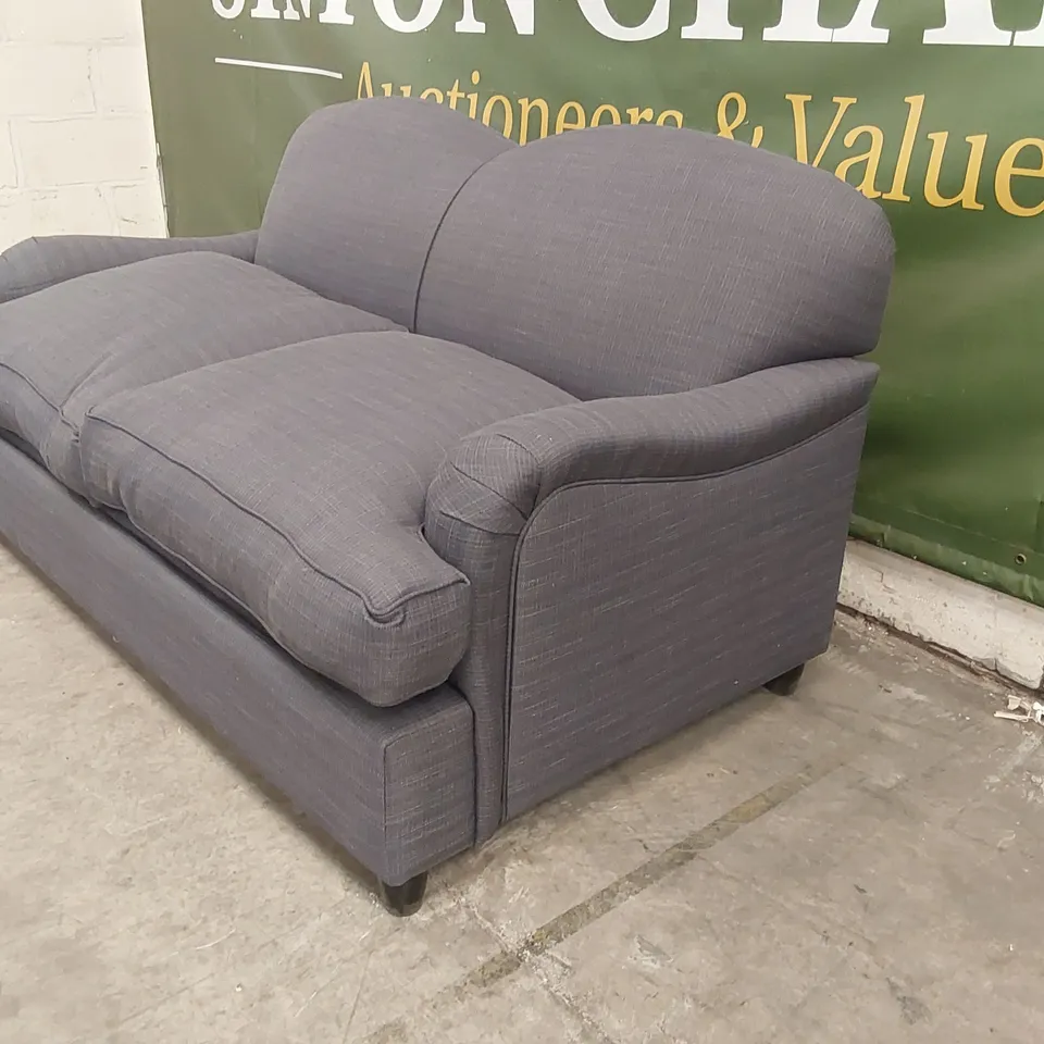 QUALITY DESIGNER GREY FABRIC SOFA BED 