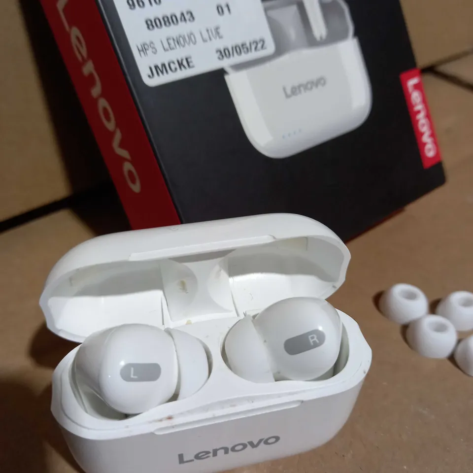 LENOVO LIVEPODS LP1s EARBUDS WHITE