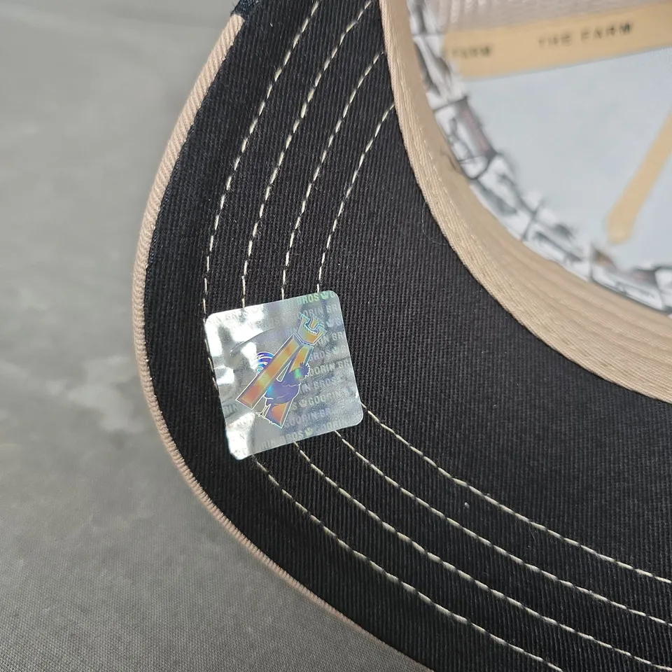 THE FARM BY GOORIN BROS. BEAR PATCH TRUCKER CAP – ONE SIZE